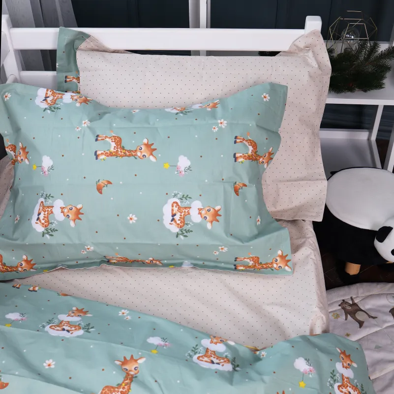 Комплект постельного белья LITTLE KIDS Poplin Line Kids 02 Giraffe - 7