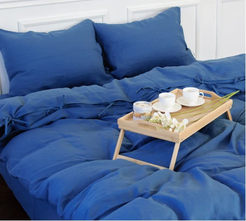 Комплект постільної білизни Льон Organic Natural Line "Bluebottle"