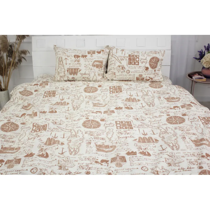 Комплект постельного белья MirSon Ranforce Elite 17-0285 Tallinn