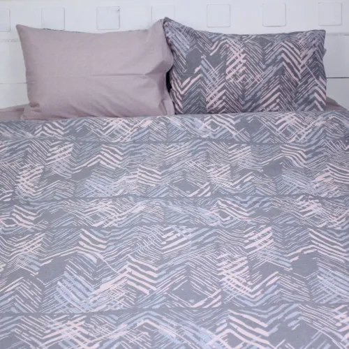 Комплект постельного белья MirSon Ranforce Elite 17-0448 Geometry of love