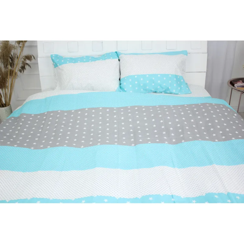 Комплект постільної білизни MirSon Ranforce Elite 20-0011 Floriella