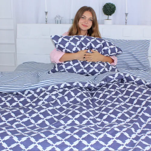 Комплект постельного белья MirSon Ranforce Elite 17-0008 Ubaldo