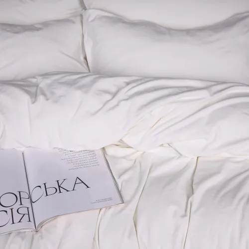 Наволочка Велюр Winter Frost 28-0001 White Velvet - 3