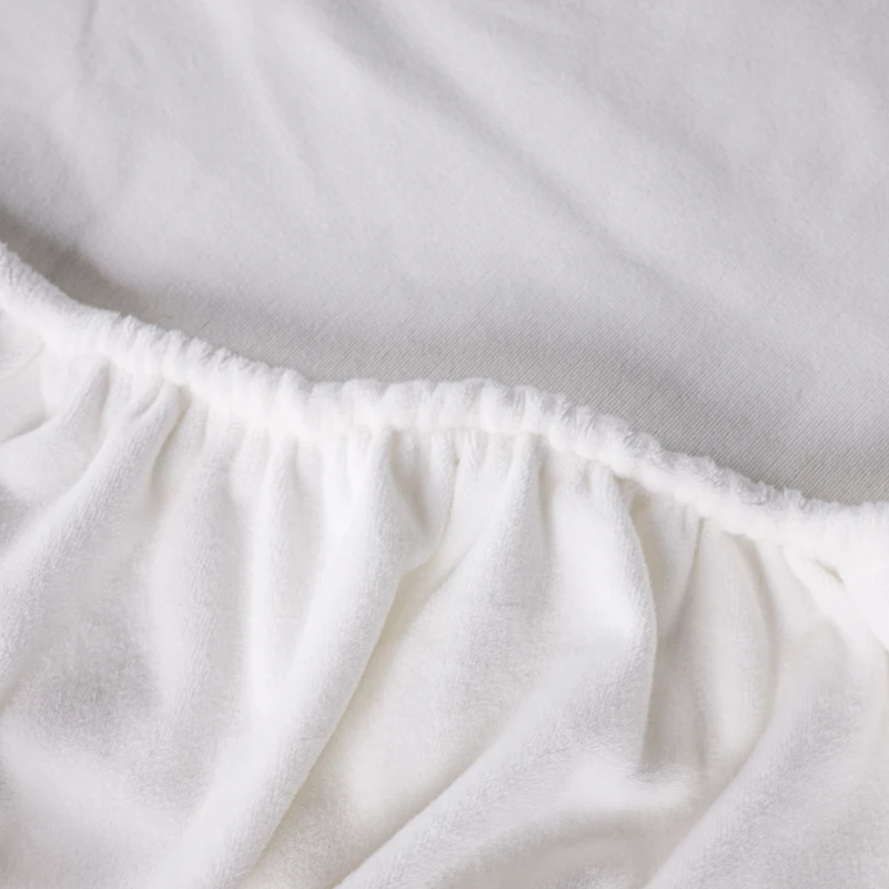 Комплект постельного белья Велюр Winter Frost 28-0001 White Velvet - 6