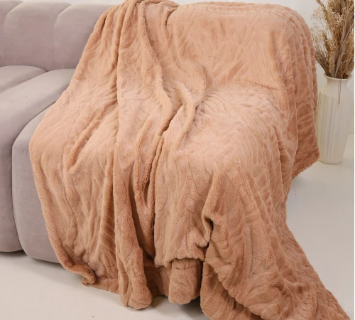 Плед №1010 Damask Cappuccino