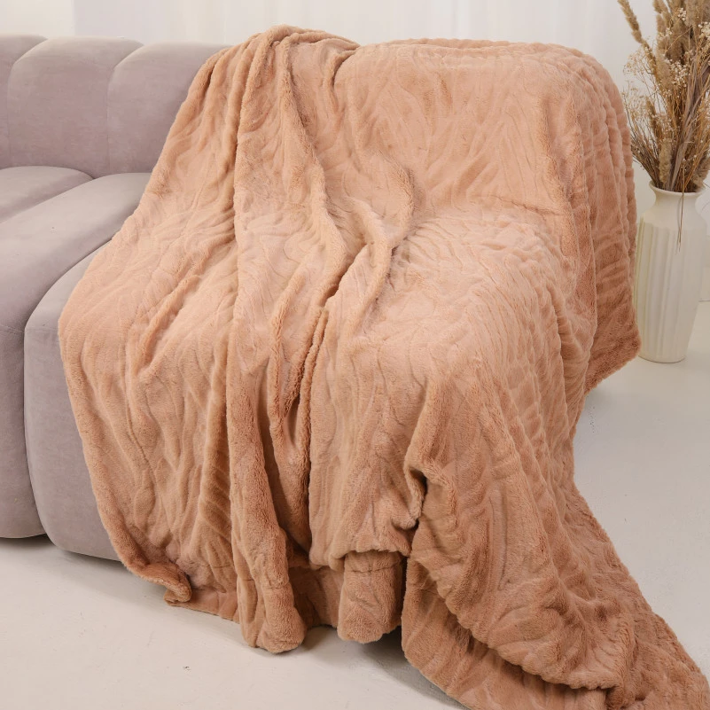 Плед №1010 Damask Cappuccino