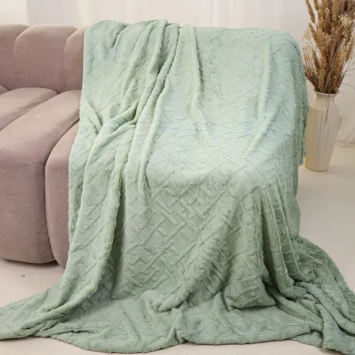 Плед №1014 Aurora Mint УЦІНКА