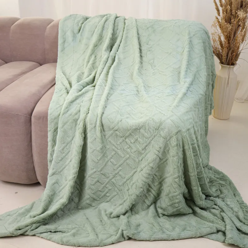 Плед №1014 Aurora Mint УЦЕНКА