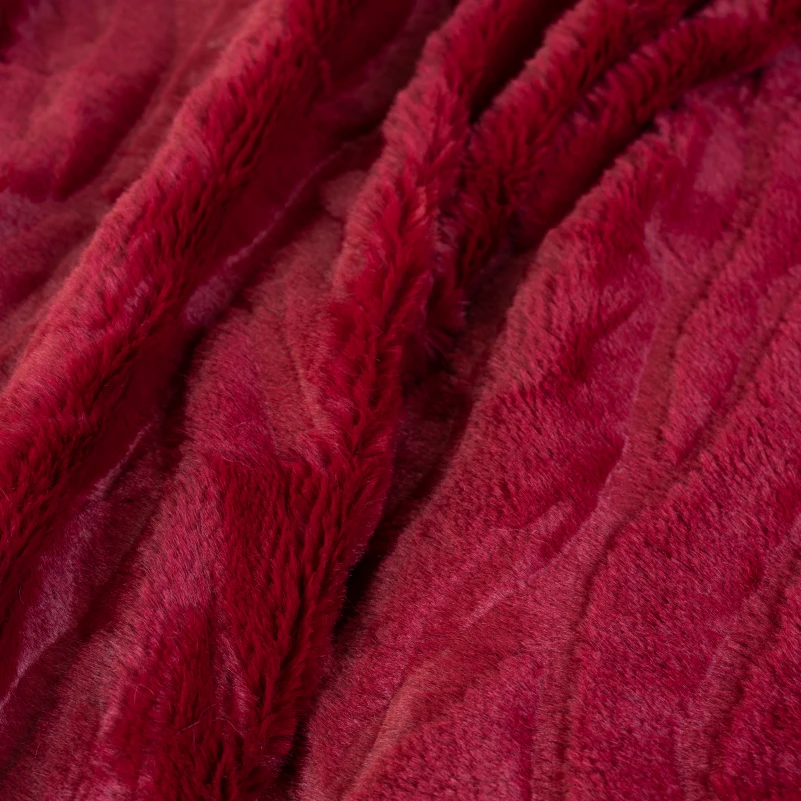 Плед №1025 Camellia Red - 3