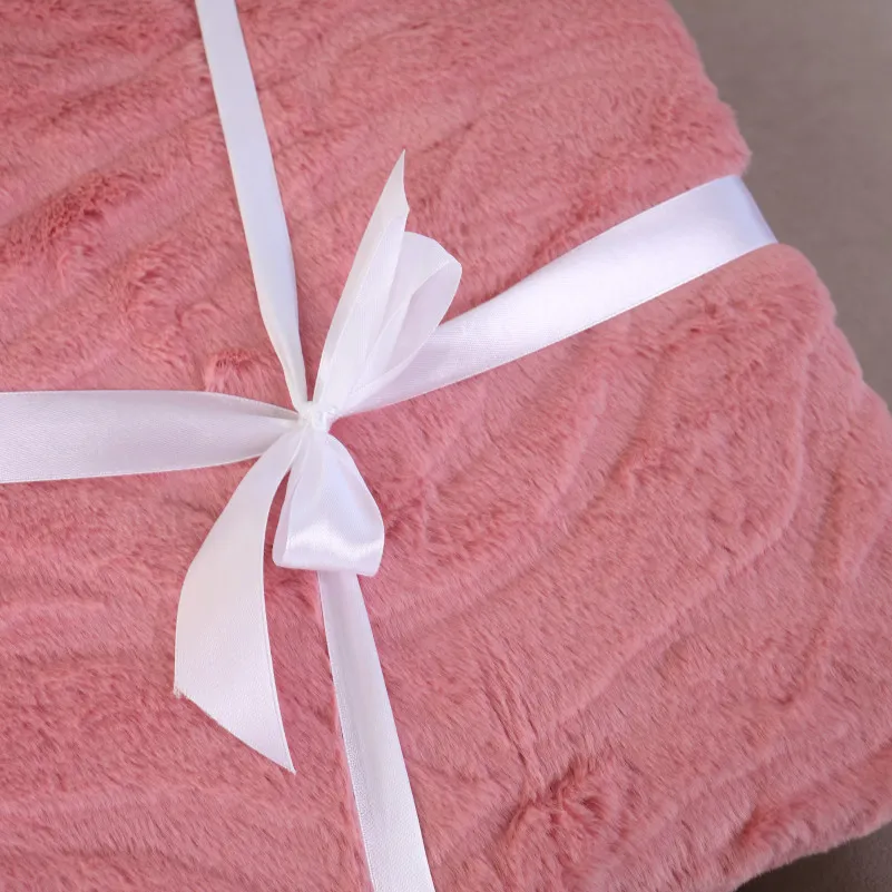 Плед №1013 Aurora Pink - 2