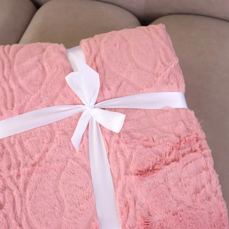 Плед №1003 Damask Pink - 2