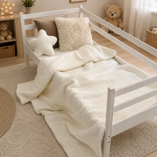 Дитячий плед №021 Baby Harmony Milk - 4
