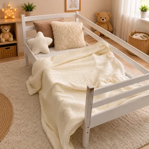 Дитячий плед №021 Baby Harmony Milk - 5