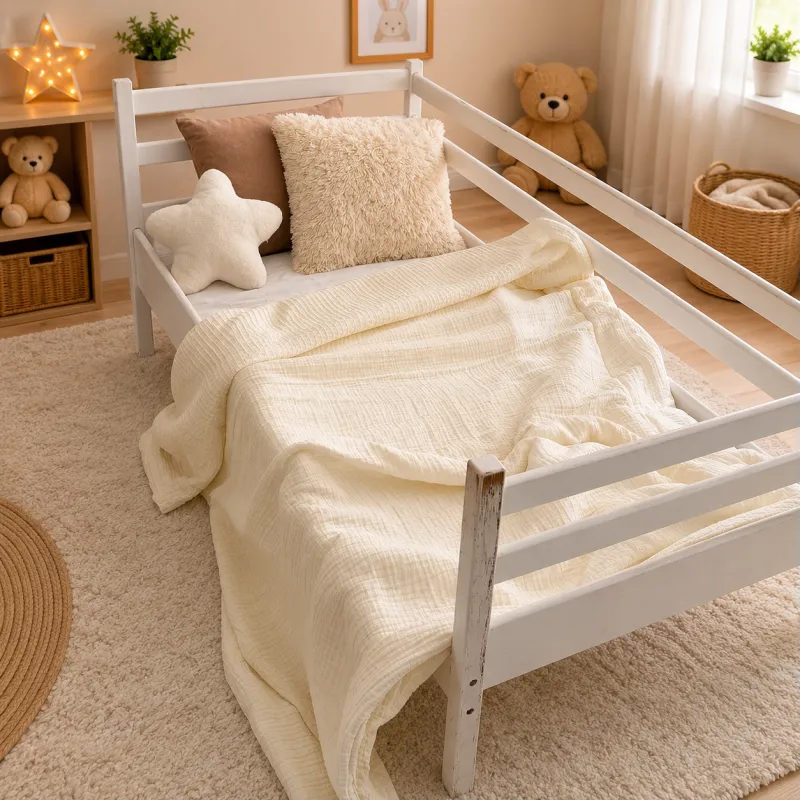 Детский плед №021 Baby Harmony Milk - 4