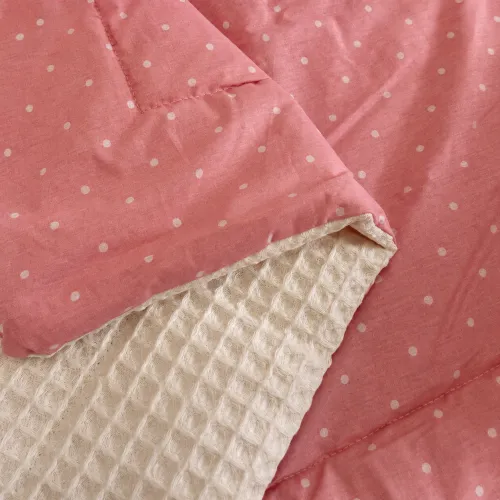 Детский плед №044 Poplin Waffle 04 Cats - 2