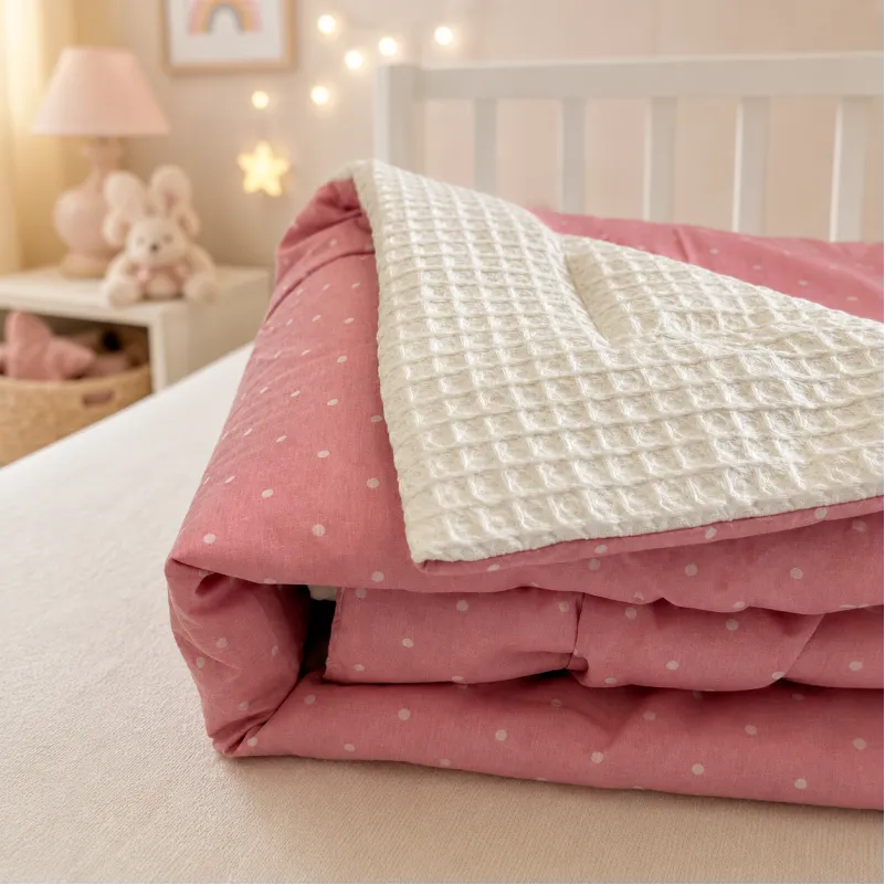 Дитячий плед №044 Poplin Waffle 04 Cats - 4