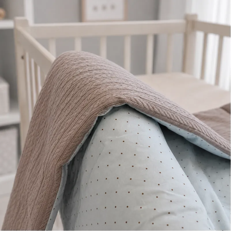 Дитячий плед №063 Premium Pique 09 Sleeping animals - 3