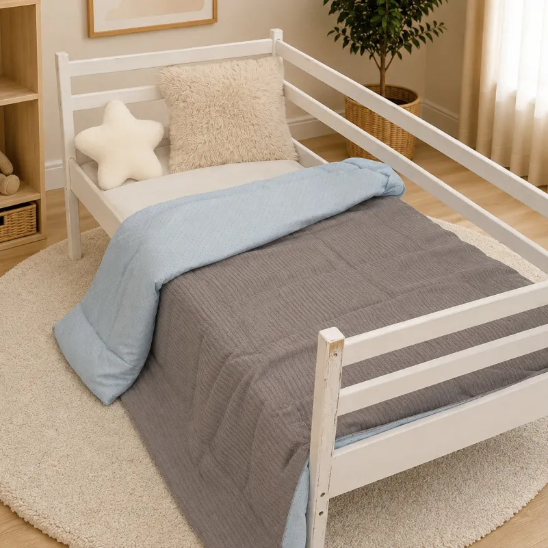 Дитячий плед №063 Premium Pique 09 Sleeping animals - 4