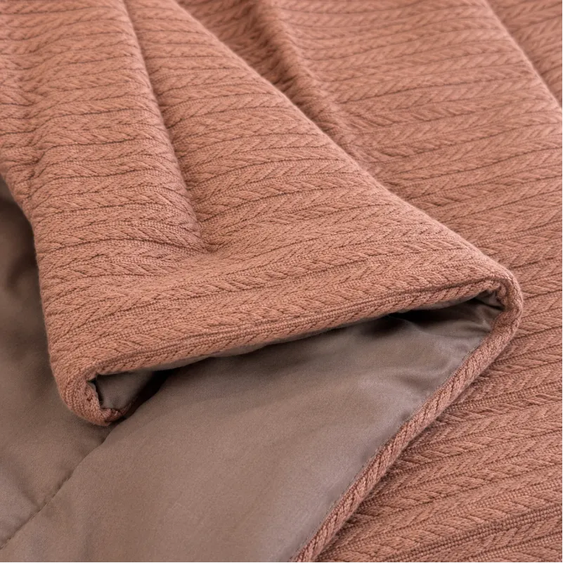 Дитячий плед №051 Premium Pique Brown - 1