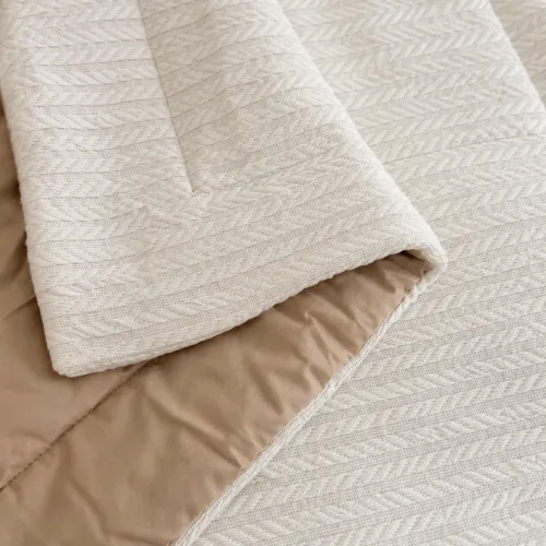 Детский плед №052 Premium Pique Creamy - 2