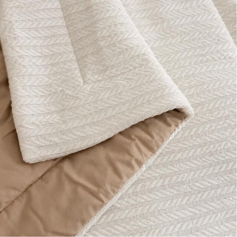 Детский плед №052 Premium Pique Creamy - 1