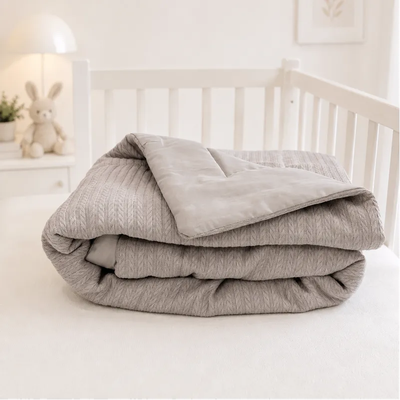 Дитячий плед №053 Premium Pique Gray - 4