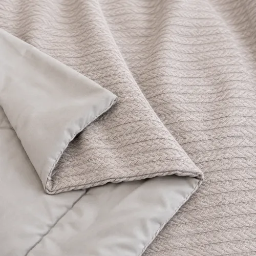 Детский плед №053 Premium Pique Gray - 2