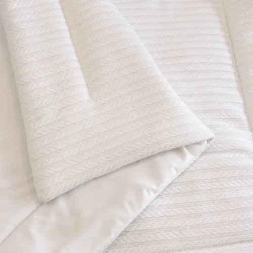 Детский плед №050 Premium Pique White - 2