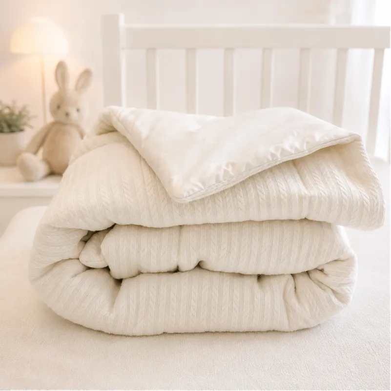 Дитячий плед №050 Premium Pique White - 4