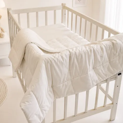 Детский плед №050 Premium Pique White - 3