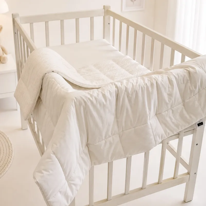 Дитячий плед №050 Premium Pique White - 2