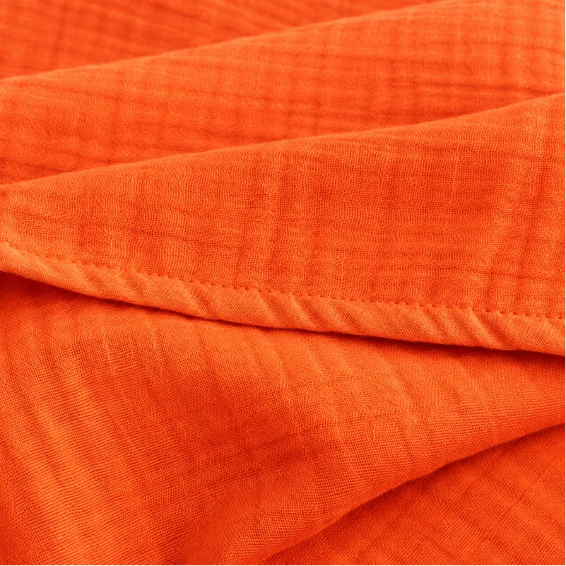 Детский плед №003 Pure Muslin Terracotta Фото - 7