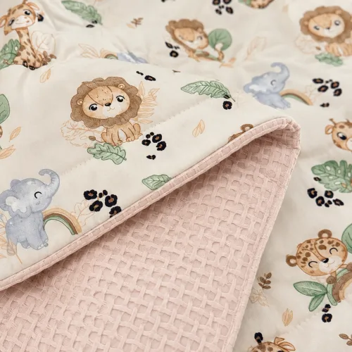 Детский плед №035 Silky Waffle 22-1418 Safari baby - 2