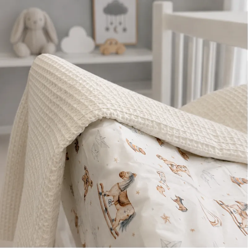 Детский плед №030 Silky Waffle 22-1422 Warm toys - 3