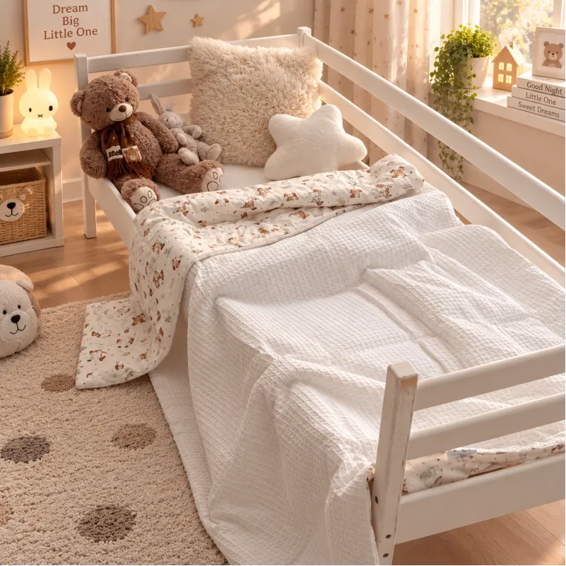 Детский плед №030 Silky Waffle 22-1422 Warm toys Фото - 6