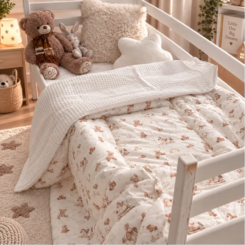 Детский плед №030 Silky Waffle 22-1422 Warm toys Фото - 8