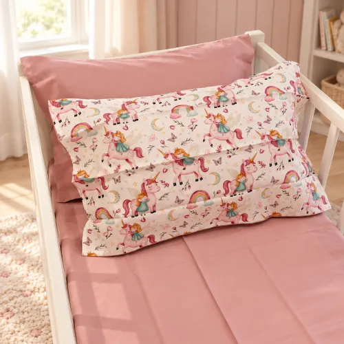 Комплект постельного белья Сатин BABY Kids Time 22-1421 Unicorn meanness - 5