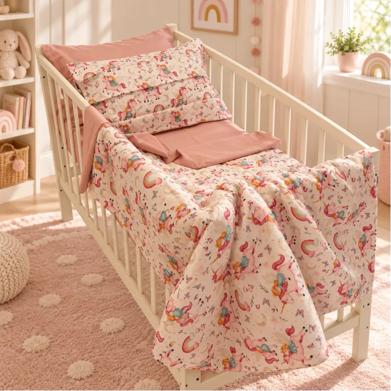 Комплект постельного белья Сатин BABY Kids Time 22-1421 Unicorn meanness
