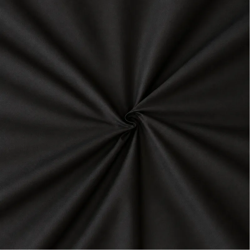 Простынь Поплин 00-8 "Black Flowers" - 1