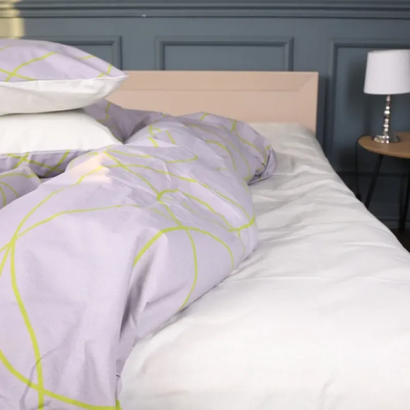 Наволочка Бязь 17-0761 Leafy lines - 2