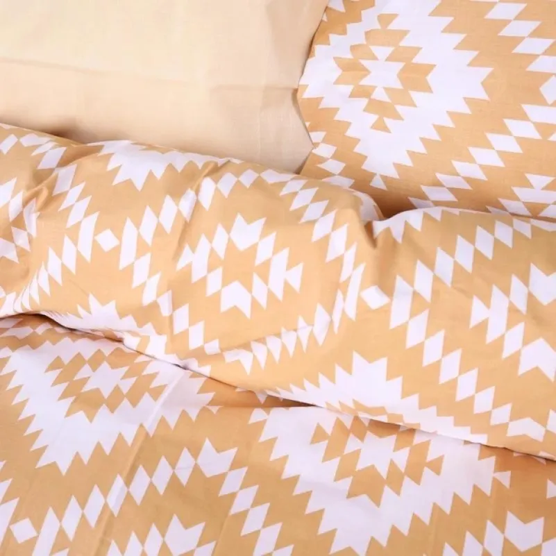 Пододеяльник Ranforce Elite 17-0729 Golden Geo Zebra