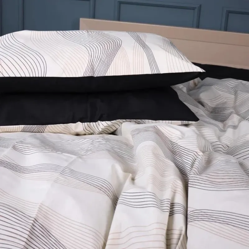 Пододеяльник Ranforce Elite 17-0733 Luxury Gold Waves - 3