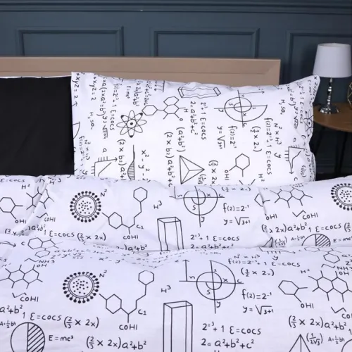 Пододеяльник Бязь 17-0732 Atomic Grid