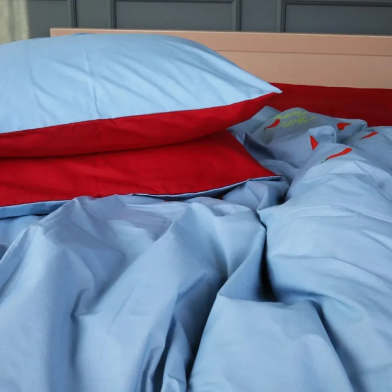 Наволочка Бязь 17-0751 Flame red