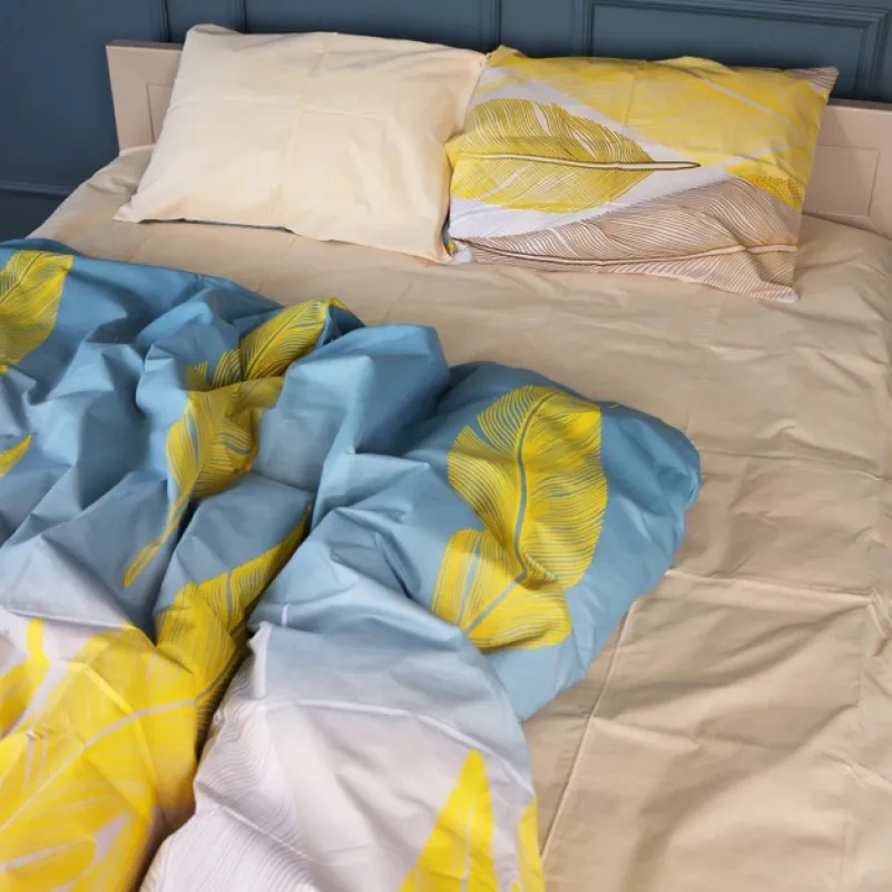 Пододеяльник Бязь 17-0737 Golden Feathers - 3