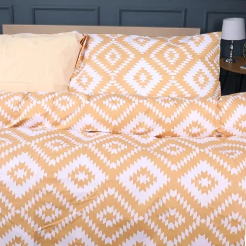 Простынь Ranforce Elite 17-0729 Golden Geo Zebra - 2