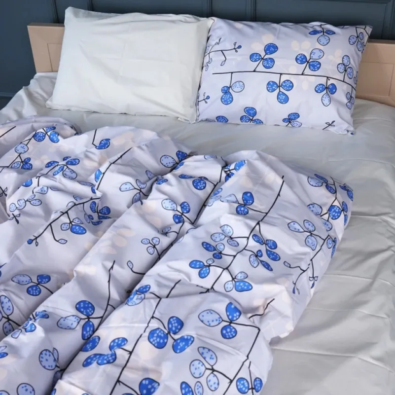 Наволочка Бязь 17-0749 Grey Garden - 1