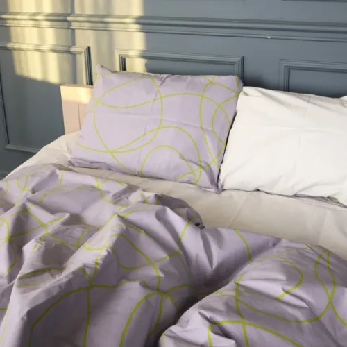 Простынь Ranforce Elite 17-0761 Leafy lines - 2