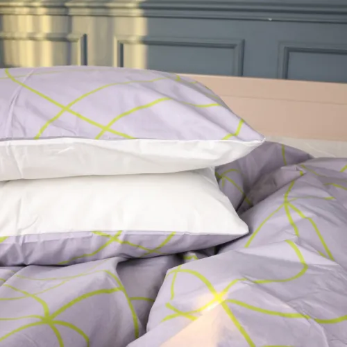 Пододеяльник Бязь 17-0761 Leafy lines - 2