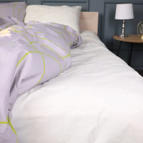 Простынь Ranforce Elite 17-0761 Leafy lines